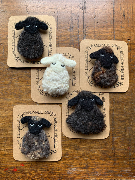 Woolly Sheep Brooch