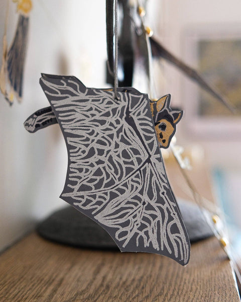 Bats - Hanging Paper Ornaments