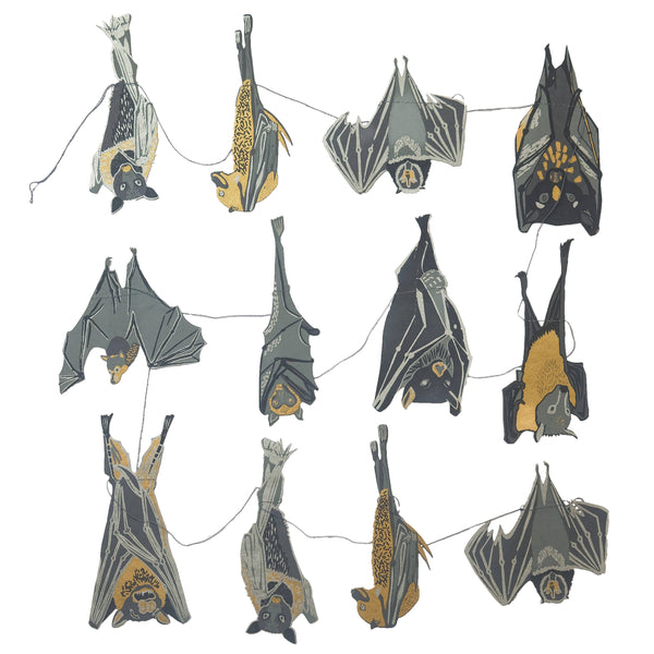 Bats - Sewn Garland
