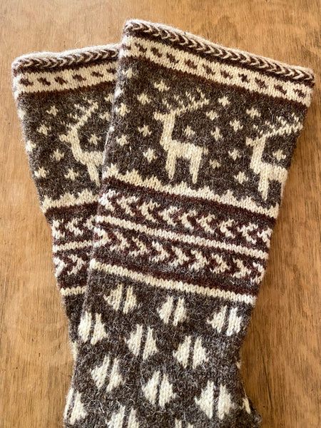 Caucasian Red Deer Sock Kit