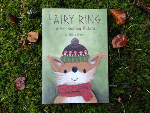 Fairy Ring Hat Knitting Pattern by Katie Green