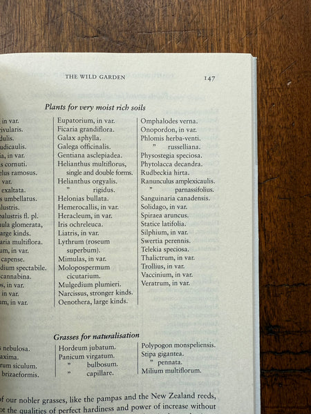 The Wild Garden by William Robinson
