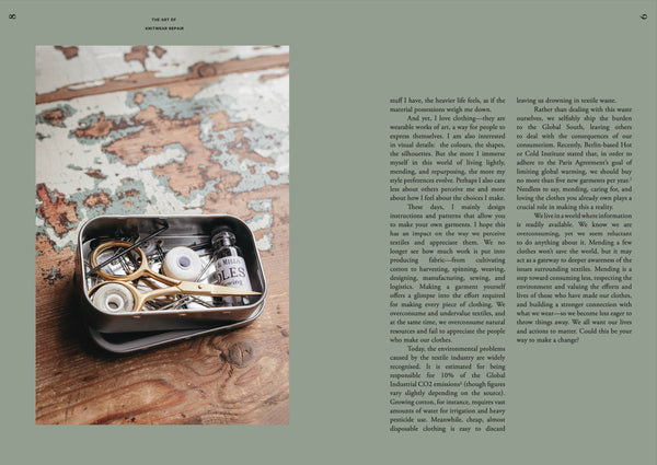 The Art of Knitwear Repair by Minttu Wikberg