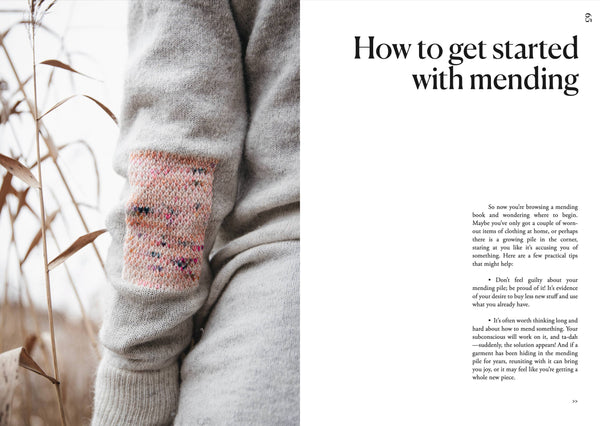 The Art of Knitwear Repair by Minttu Wikberg