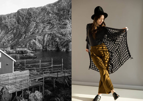 Nordic Textures in Crochet Garments by Linda Skuja