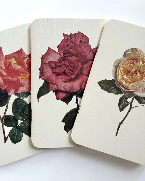 Garden Roses Notebook Set