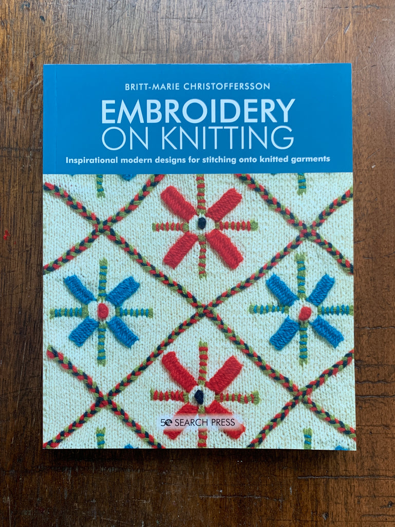 Embroidery on Knitting by Britt-Marie Christoffersson – Daughter