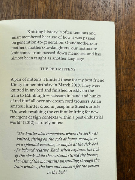 Softness: A Meditation on Knitting by Jean Oberlander
