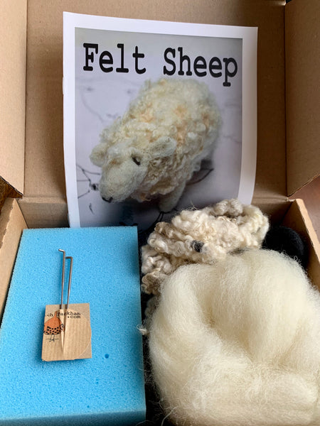 Needle Felt a Sheep Kit