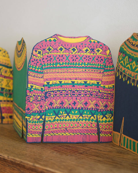 Festive Sweater Concertina Garland