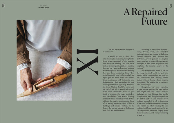 The Art of Knitwear Repair by Minttu Wikberg