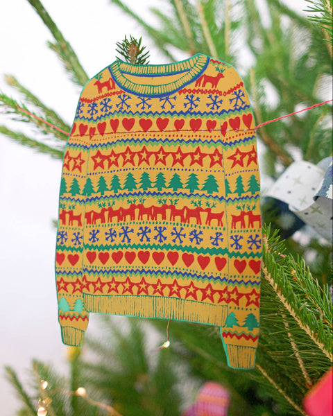 Festive Sweater Garland