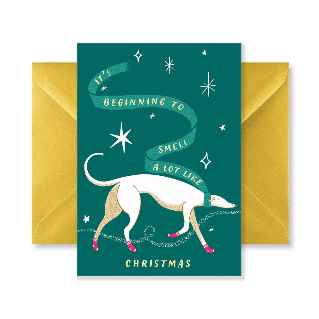 Smells Like Christmas Christmas Card