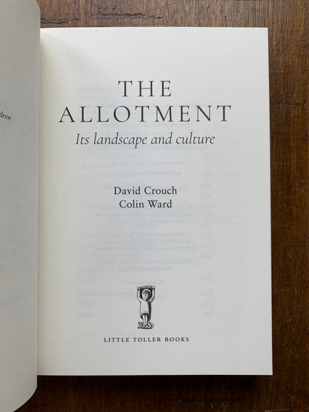 The Allotment by Colin Ward & David Crouch