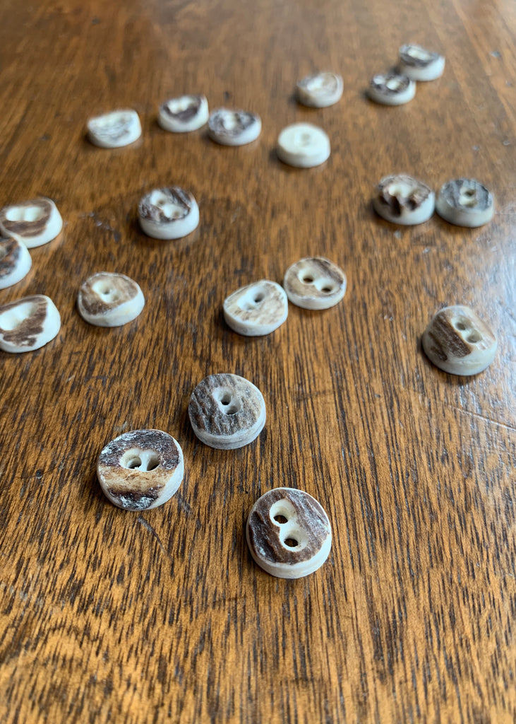 Stag Antler Buttons