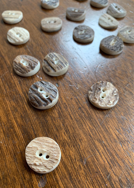 Stag Antler Buttons