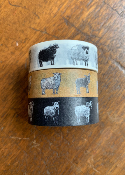 British Sheep Breeds Washi Tape Set