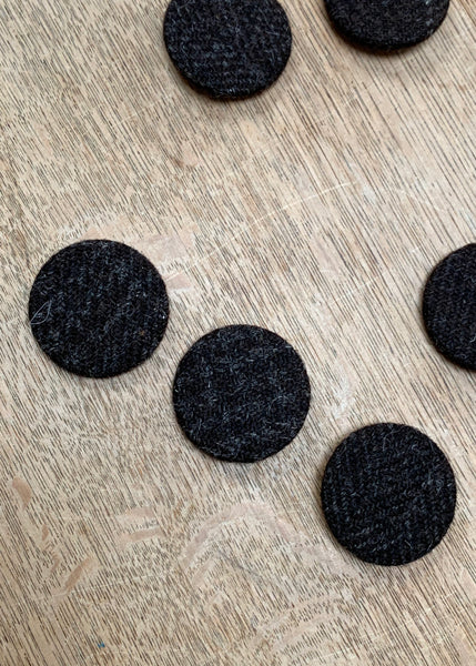 Woollen Fabric Covered Badges