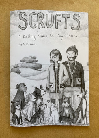 Scrufts Cardigan knitting pattern booklet