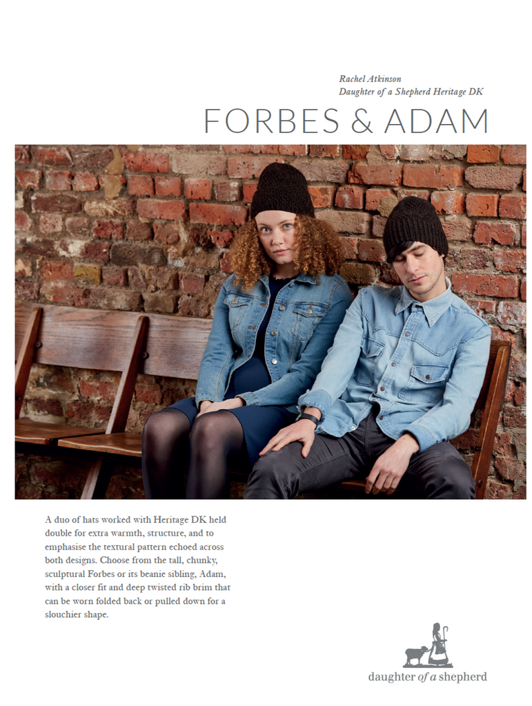Forbes & Adam Hat Duo Pattern
